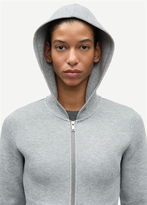Saalice zip hoodie 15921 Grey Me. Samsøe